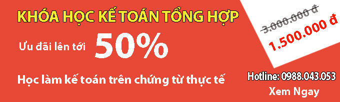 học kế toán tổng hợp